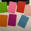 1pc Square Silicone Suction Cup Phone Case With Silicone Suction Cup At The Back, Silicone Phone Suction Cup