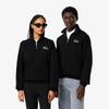 Lacoste Unisex Adult Accent Badge Zip Neck Loose Fit Sweatshirt