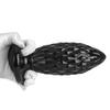 Super Large Black Stimulating Soft Anal Plug Suction Cup Anal Sex Supplies Adult Toys