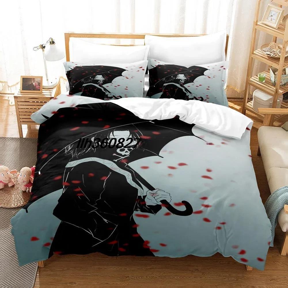 3D Tisk Anime HUNTER×HUNTER Feitan Ložní Set Jednolůžkový Twin Plný Queen King Size Ložní Set Aldult Dětská Ložnice Sady Povlečení
