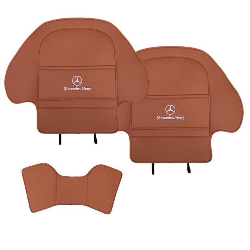 Rear Seat Anti-Kick Mats for Modified Mercedes-Benz Interiors