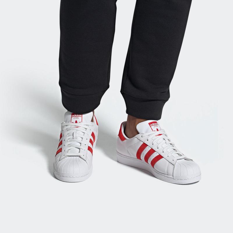 Adidas Superstar 'Active Red' Tenisky EF9237