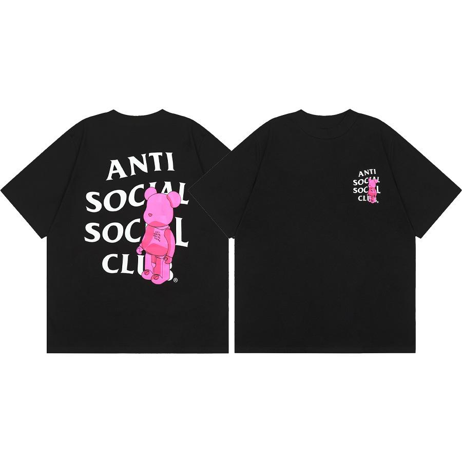 Difference Market Currency ASSC CLUB Hiroshi Fujiwara Lightning Series Printed Men's and Women's Loose Casual Short Sleeve T-Shirt
