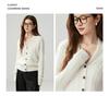 Women's Cashmere Sweater: 2026 Autumn/Winter Shawl Collar Cable Knit Cardigan - Versatile, Flattering, and Warm.
