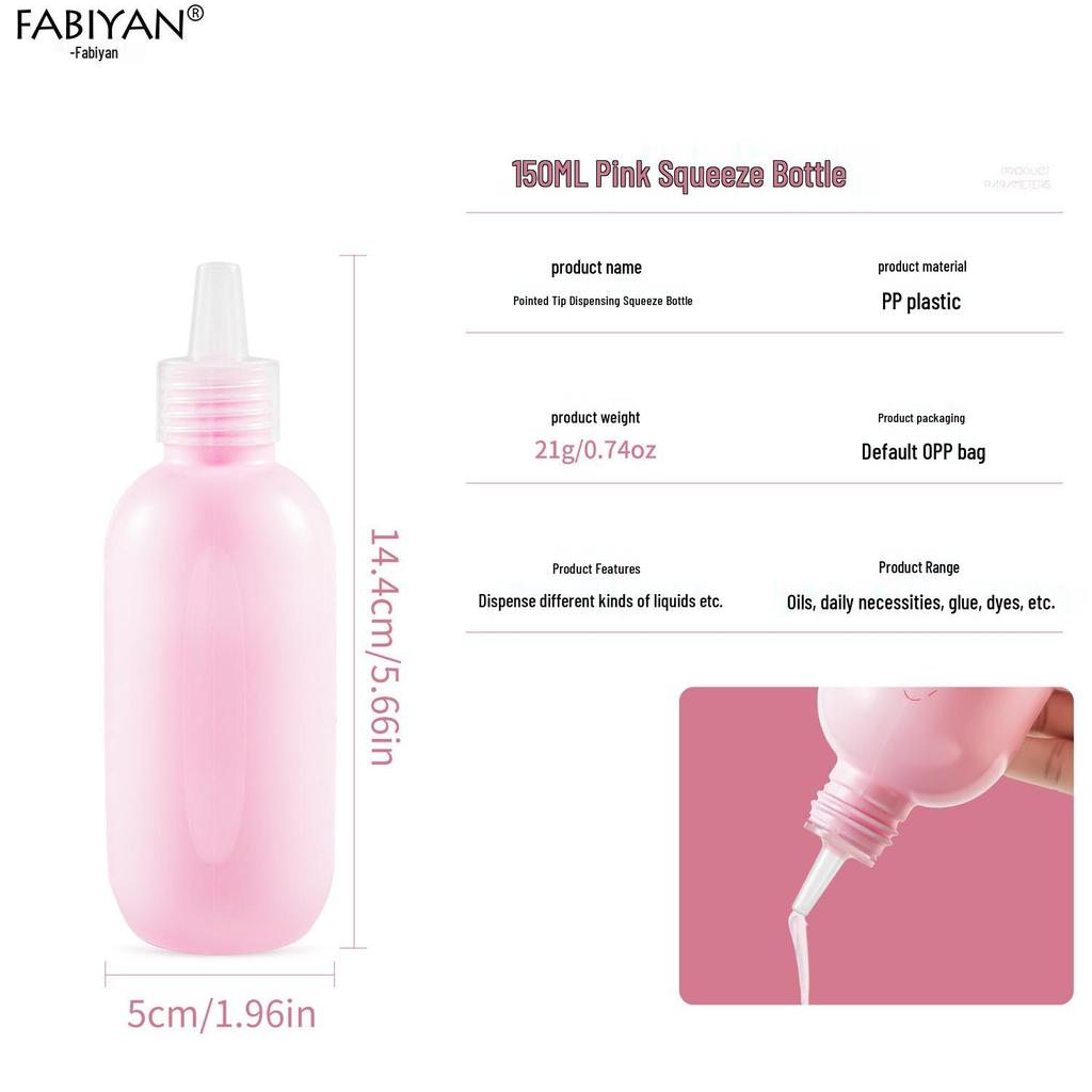 Nachfüllbare Plastik-Quetschtube für Lotion, Gesichtswaschgel, Creme, Nagellackentferner - Spitze, Reisefreundlich, Auf Lager