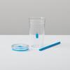 Vaso Frío Transparente Blue Bottle Coffee (16 onzas)