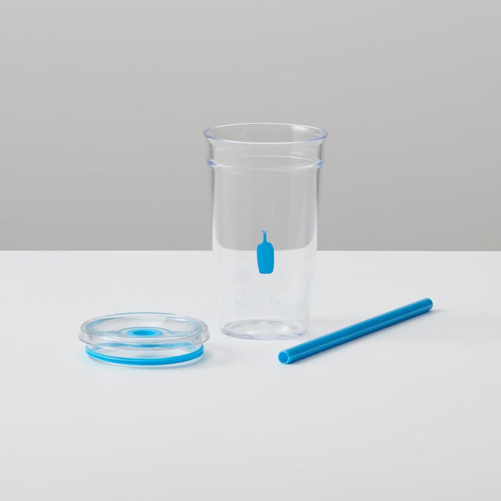 Vaso Frío Transparente Blue Bottle Coffee (16 onzas)
