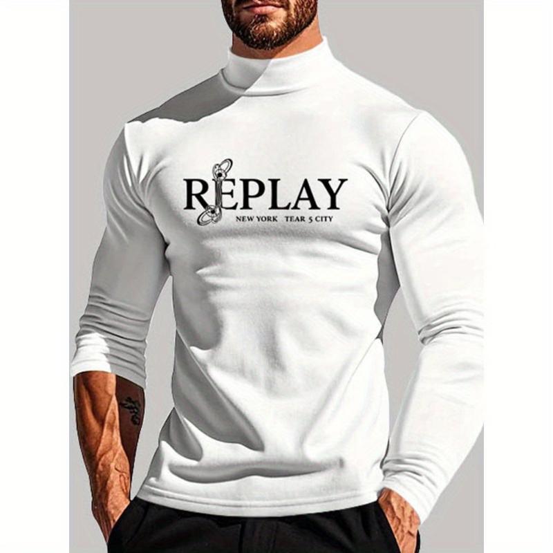 

Ideal for Office Casual & Evening Walks, Men s Long Sleeve Top XXL белый