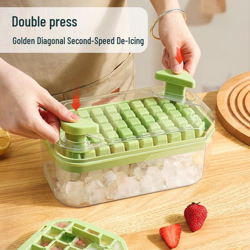 Baijie Double-Layer 100-Cube Ice Cube Tray