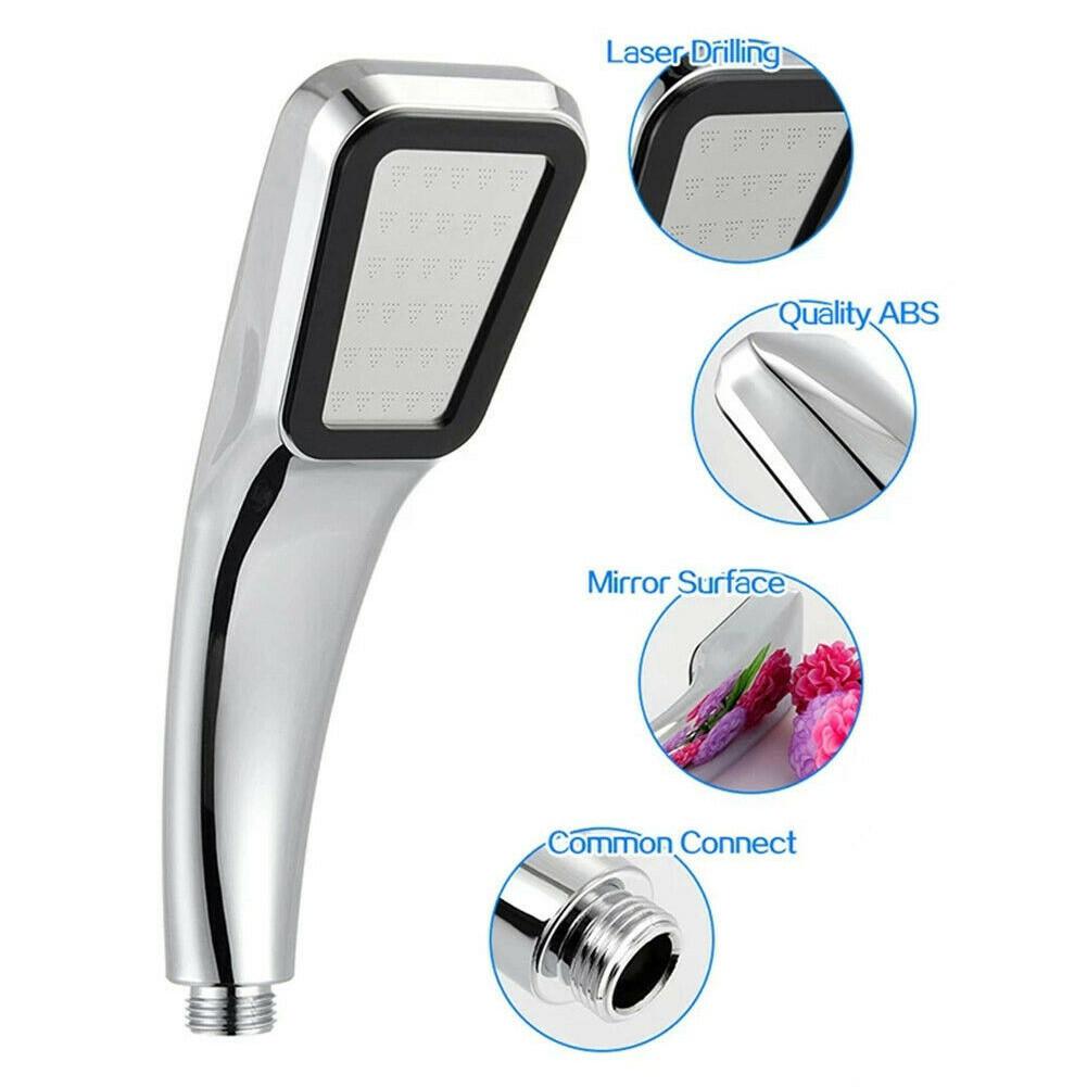 21*7cm Shower Head ABS Bath Electroplating Handset
