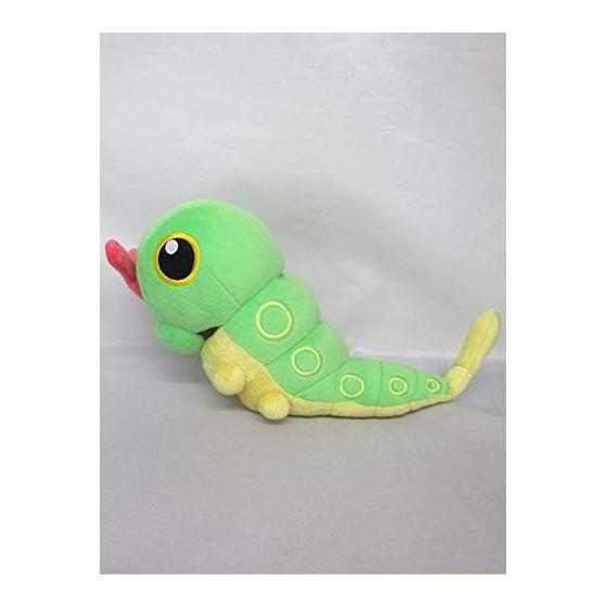 Sanei Boeki Pokemon ALL STAR COLLECTION Caterpie (S) W9 x D21 x H12.5cm Stuffed Pokemon PP136