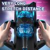 2026 Penis Exerciser 12cm 6-Segment Fixed-point Telescopic Male Masturbator One-Key Burst Masturbation Cup Trainer Sex Toys for Men Increase Erection