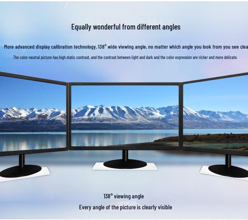 Ecran de Afișare pentru Supraveghere Nou: Monitor Desktop 19, 22, 24 inch pentru Acasă și Birou