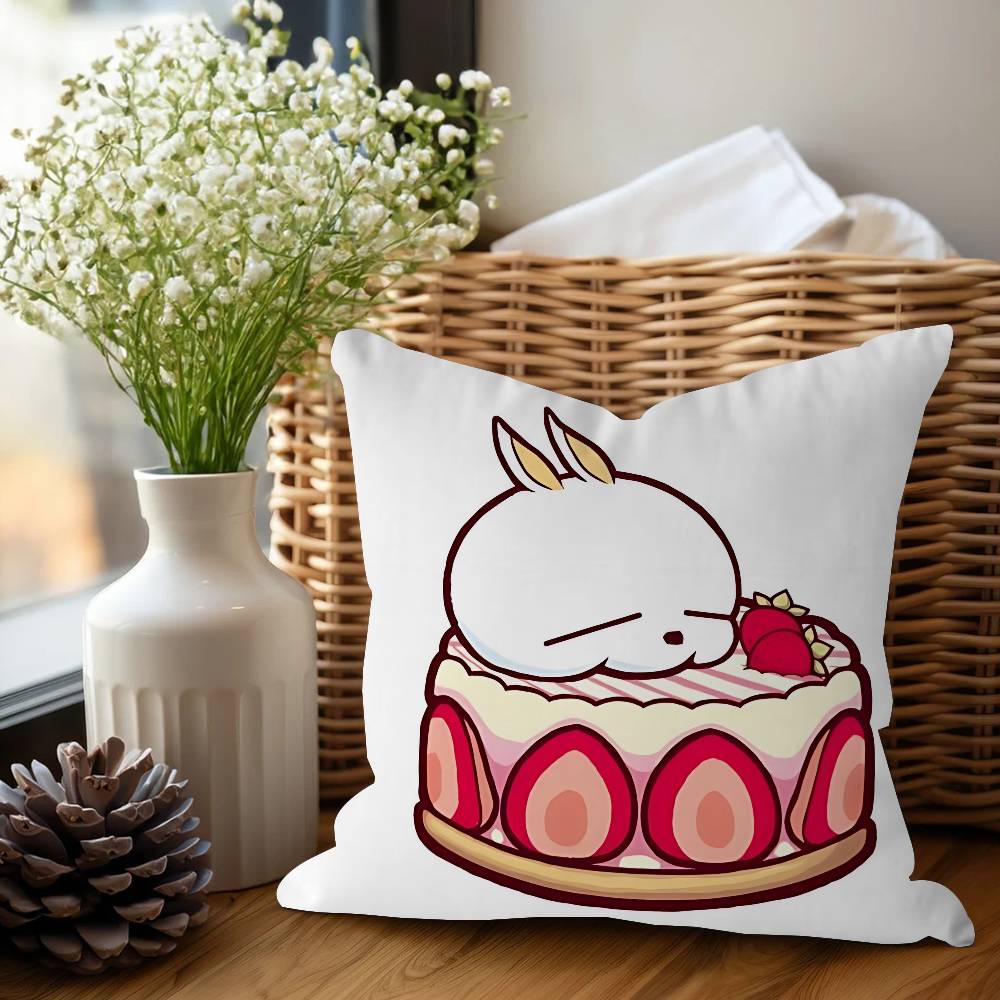 MashiMaroS Anime Cushion Cover Pillowcase Upholstery Sofa Throw Pillow Home Decor Pillowcas