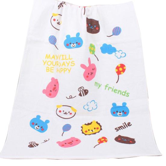 

Банное полотенце дышащее впитывающее влагу хлопковое мягкое детское полотенце-одеяло для ежедневного использования Animal