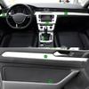 For Volkswagen VW Passat B8 2017 2018  Carbon Fiber Car Interior Protective Film Car Stickers Center Console Gear Dashboard