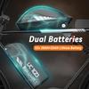 Ny K10 terräng elcykel 2000W dubbelmotor 52V 43Ah dubbelt batteri 20 * 4,0-tums tjockt däck elcykel hydraulisk broms