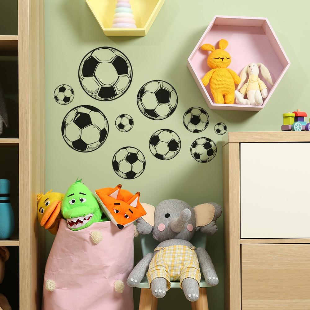 Simple Football Children's Bedroom Living Room Home Background Beautification Decoration Wall Stickers