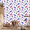 Colorful Butterflies Nature Wallpaper for Living Room and Bedroom 50x1000