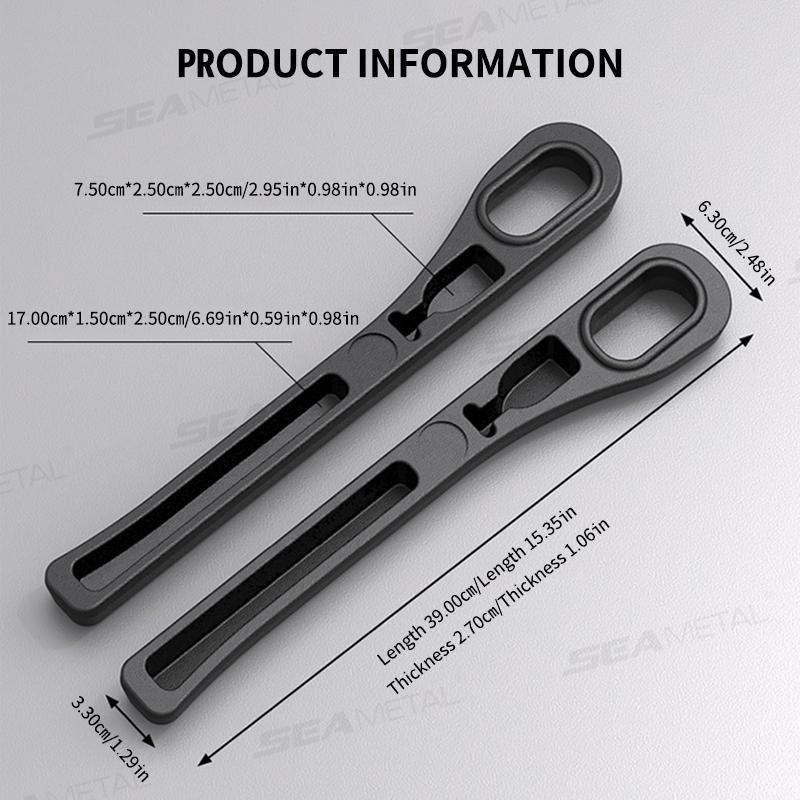 SEAMETAL Bilsetesprekkfyller Sidefalsplugglist Lekkasjesikker Fylling Oppbevaringsspalte for Passasjer- og Hovedførersete Tilbehør