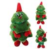 Electric Christmas Tree Plush Toy 8 Songs Continuous Play Glowing Swinging Singing Dancing Cute Elec