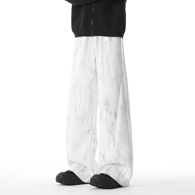 

VUUG Unisex Retro Tie-Dye Straight-Leg Sweatpants 4XL