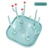 Multifunctional Baby Bottle Drying Rack Drain Rack Portable  Detachable Stand Three-dimensional Storage Does Not Take Up Space