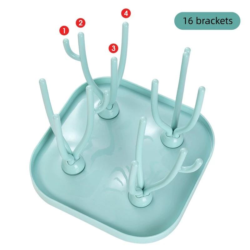 Multifunctional Baby Bottle Drying Rack Drain Rack Portable  Detachable Stand Three-dimensional Storage Does Not Take Up Space