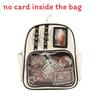 Contrasting Goods Backpack With Large Capacity And Adjustable Straps Shoulder