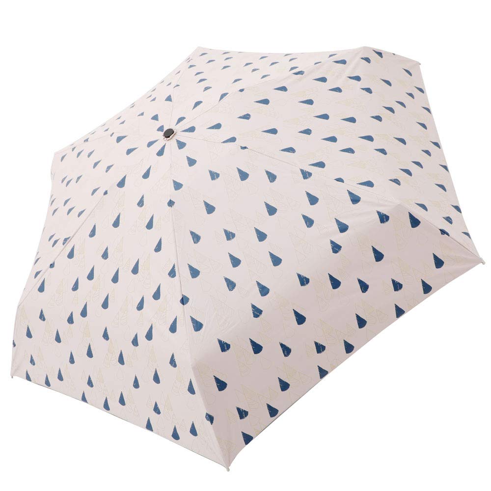 The smallest folding micro parasol with a teepee UV and suitable for both sunny and rainy world's 5-section pattern, 99.99% protection, days. Pink.