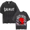 Washed Vintage Junior H Sad Boyz Tour T Shirts Men Women Hip Hop Fashion Tshirt Mens Oversized Crewneck Short Sleeve Tshirts