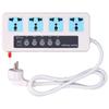 Smart Power Strip Corrosion Resistant Good Electrical Conductivity Remote Control Power Strip  90?