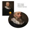 Vintage Portrait Poster Funny Portrait of Marten Pepijn with Lemon Print Alter Art Baroque Oil Painting Canvas Kitchen Decor