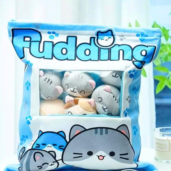 Poduszka Pudding Z Maskotkami Do Rzucania