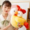 13~35CM Cute Funny Big Eye Rooster Plush Toy Soft Plush Toys Lovely Chicken Plush Animal Toys Home Decor Bedroom Pillows Gifts