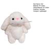 Bunny Plush Keychain 14cm Soft Stuffed Rabbit Pendant for Bags Keys Cute Spring Gift for Girl Women Collectors