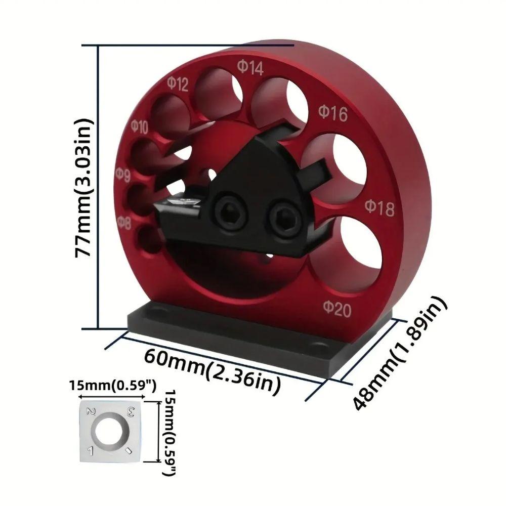 Wear Resistant Dowel Plate Portable Electric Drill Milling Dowel Dowel Maker Jig  Carpenter
