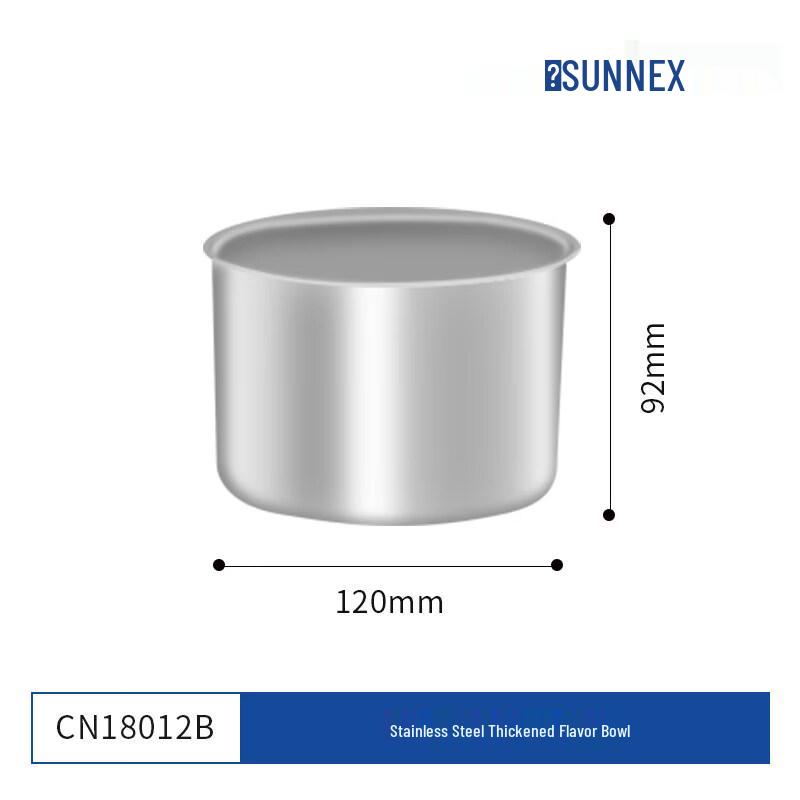 SUNNEX Утолщенная банка для специй из нержавеющей стали