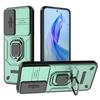 For Honor 90 Lite 5G/X50i 5G Case PC+TPU Slide Camera Lid Phone Cover with Kickstand
