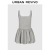 UR 2025 Autumn Collection Women's Shirred Vest Mini Dress