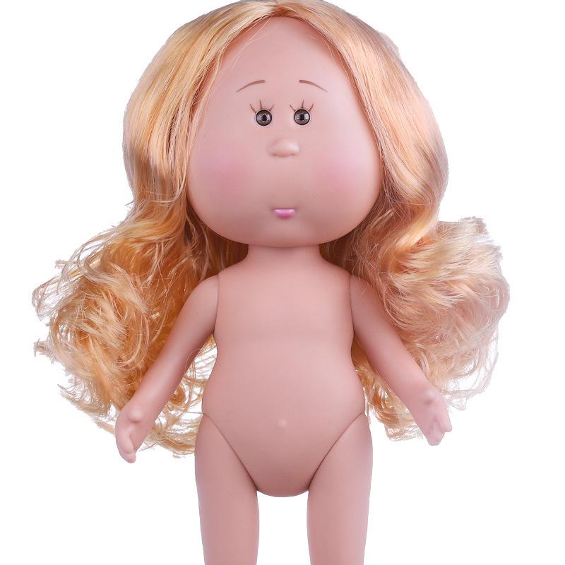 Bambola Patata Nuda Mia Spanish Waldorf Fatta a Mano 24cm Set Fai da Te