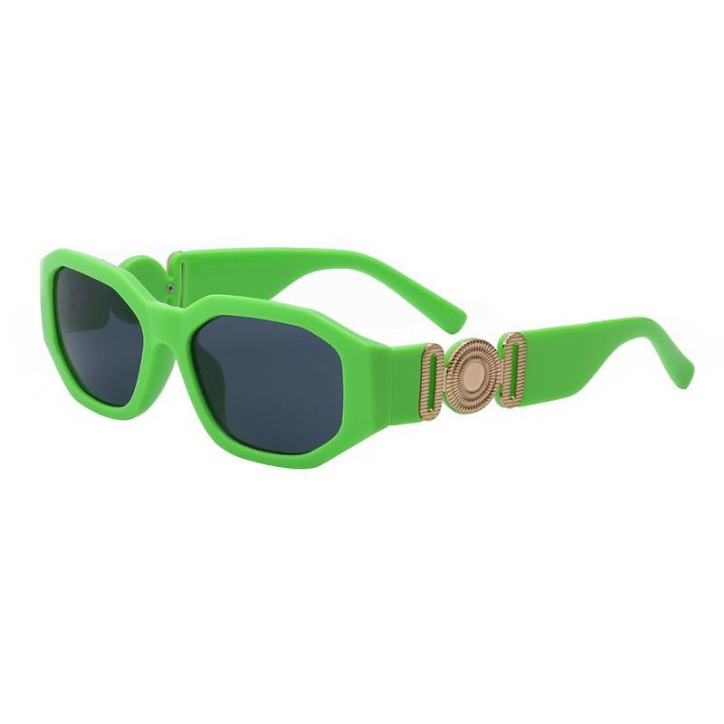 JYL TS Unisex Small Square - Human-Shaped Polygon Trendy Shades 8723