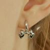 VVV Mini Bold Ribbon One-Touch Earrings