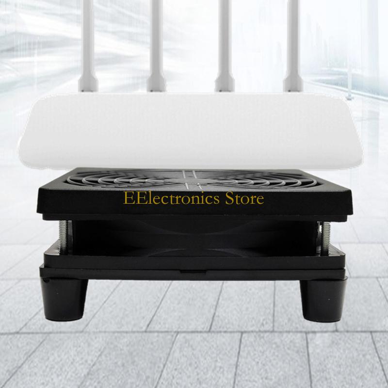 

B03C Durable & Quiet Router Fan Router Cooling Fan 5V USB Power 12cm x12cm Size CN