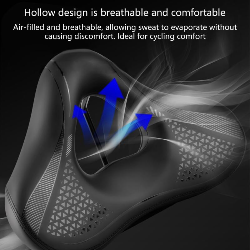 Bicycles Saddles Shockproofs Hollow Breathable Bicycles Saddles Cycling Cushions Thicken Comfortable Road Bike Seat Pad