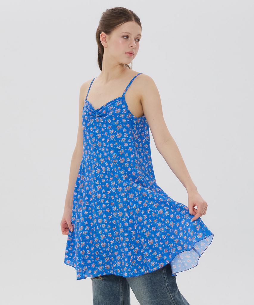 Nyuluki Cut Point Dress_Blue