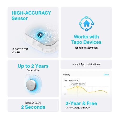 TP-Link TAPO T310 Smart Temperature & Humidity Sensor