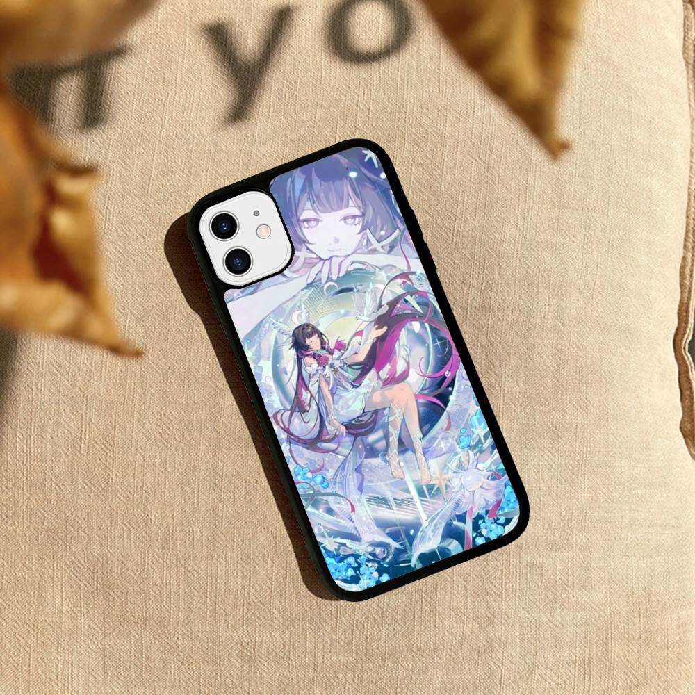 Genshin Impact Columbina For IPhone 17 16 15 14 13 12 11 Pro Max Plus Shockproof PC+TPU Phone Back Cover