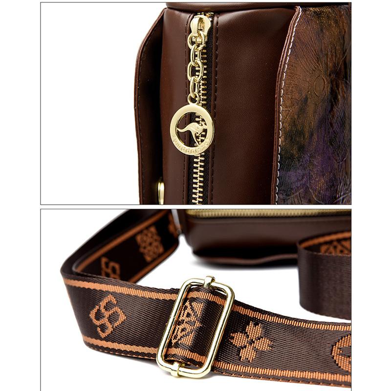 Women High Quality Soft PU Leather Shoulder Bags Luxury Designer Purses Crossbody Bag Ladies Vintage Messenger Commuting Bag