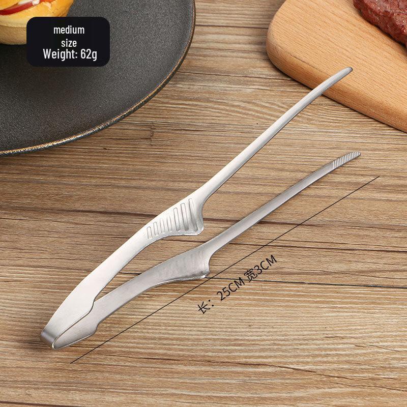 ZISIZ Stainless Steel BBQ and Serving Tongs
